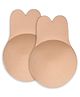 Favon Professional Reuseable Sticky Boob Lift Silicon Cups(Beige)