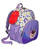 Faber Castle 12 Inches School Backpack with Bear Print - Purple
