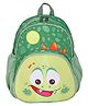 Faber Castle 12 Inches School Backpack with Dino Print - Green