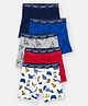 Carter's 100% Cotton Woven Printed Boxers Pack Of 5 ( Colour May Vary )