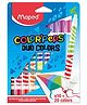Maped Color Peps Duo Colors Felt-Tip Pens Pack of 10 (20 Colors) - Multicolor