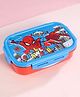 Spider Man Printed Stainless Steel Lunch Box - Blue