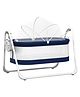 Autoru One-Tier Automatic Swing Cradle Z1 with Mosquito Net, Blue.
