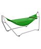 Autoru Portable Baby Hammock and Stand with Mosquito Net A3 | Travel Friendly Essential for Baby, Green