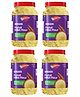 Nutriarrow Unpolished Foxtail Millet Atta 1.6Kg (Korralu, Kangni, Navane, Thinai) |Washed & Cleaned | High Fibre Millets Flour | Healthy Choice for Diabetic & Weight-Loss Diet (400g Pack of 4)