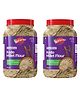 Nutriarrow Kodo Millet Flour | Varagu Maavu / Harka Hittu / Arikelu Pindi / Kodon Atta / Kodra Flour  Unpolished Stone-Ground Millet Atta -800g (Pack of 2*400g)