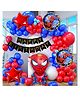 spiderman theme set Foil Balloon - Pack of 46