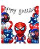 spiderman theme set Foil Balloon - Pack of 66