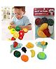 Azhari Cut N Fun Kids Fruit Pretend Play Cutting Fruit Set - Color May Vary