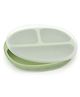 BabyStreet (Silicone Grid Plate) (FDA Approved, Non-Toxic, Easy to Clean) (213 x 163 x 34 mm) - 205 g Olive