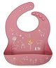 BabyStreet (Silicone Bib with Catcher) (FDA Approved, Non-Toxic, Easy to Clean) (29 x 23 x 8 cm) - 120 g Plum