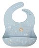 BabyStreet (Silicone Bib with Catcher) (FDA Approved, Non-Toxic, Easy to Clean) (29 x 23 x 8 cm) - 120 g Cloud