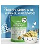 Troovy Healthy High Protein Pudina Puffs, No Palm Oil, Cholesterol or Trans Fats, No Junk & Chemicals, Made with Multiple Millets, Grains and Dal, Pack of 6 (6 X 80 gm)