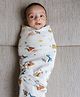 DULAAR Organic Muslin Swaddle for Newborns