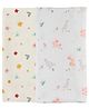 DULAAR Organic Muslin Swaddle for Newborns-Set Of 2