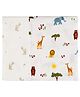 DULAAR Organic Muslin Burp Cloth-Pack of 2