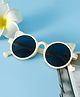 Babyhug Solid Coloured Sunglasses - Beige
