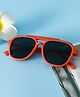 Pine Kids Solid Colour Sunglasses - Red