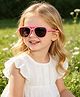 Pine Kids Solid Colour Sunglasses - Pink