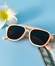 Pine Kids Solid Colour Sunglasses - Peach