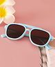 Pine Kids Solid Colour Sunglasses - Blue