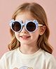 Babyhug Solid Coloured Sunglasses With Bow Design - Blue