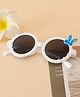 Babyhug Sunglasses with Bow Design - White
