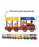 My Learning Train Box set of 6 Jigsaw Board Books-English