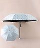 Pine Kids Free Size Umbrella With Cheery Print - Blue