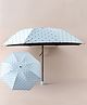 Pine Kids Free Size Umbrella with Polka Dots - Blue