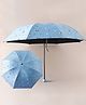 Pine Kids Free Size Umbrella with Panda Print - Blue
