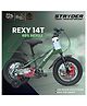 Stryder 14T Rexy Kids Cycle  Age 3 5 Years Height 36   40 inch Olive - Green Black