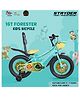 Stryder 16T Forester Kids Cycle Age 3  7 Years Height 38 48 inch - Cyan blue
