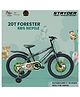 Stryder 20T Forester Kids Cycle  Age 7  13 Years Height 48  60 Inch - Military Green