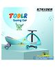 Stryder Kids Swing Car Ride-On Toy  Age 2 to 5 Years  -  Sea green  grey