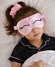 Tipy Tipy Tap Solid Scrunchie With Eye Mask - Pink