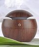 WOLTAX Wooden Finish Aroma Diffuser & Cool Mist Humidifier with LED Night Light | USB Powered | Silent Operation | For Baby Room & Home