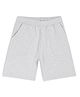 CHILINS 100% Cotton Knit Solid Shorts - Grey