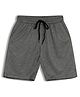 CHILINS Knit Solid Shorts - Grey