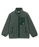 ALAN JONES Knit Full Sleeves Solid Light Winter Jacket - Green