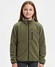 ALAN JONES Knit Full Sleeves Solid Light Winter Jacket - Olive Green