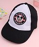 Babyhug Disney 100% Cotton Woven Summer Cap With Micky Mouse Graphics Multicolour - Diameter 15 cm