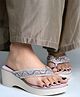NZS Stone Embellished Sandals  - Mauve