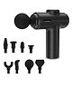 HOMEBASIC Muscle Mate Massage Gun  8 Attachments, 6 Speed Levels, 3200 RPM, USB-C Rechargeable (Black)