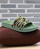 TRV Camouflage Designed Anti Slip Sliders - Light Green