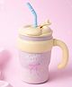 Little Surprise Box Bubble Lid series, with detachable infuser Stainless Steel Kids Tumbler Water Bottle ,680ml - Yellow