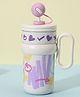 Little Surprise Box Pastel XOXO series, Stainless Steel Tumbler and Water Bottle for Kids & Adults, 540ml - Cream