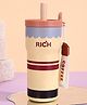 Little Surpise Box Polka Rich Series, Stainless Steel Tumbler and Water Bottle for Kids, Teens and Adults, 560 ml - Yellow