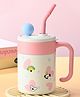 Little Surpise Box Cupstyle Series Stainless Steel Tumbler Bottle with detachable infuser for kids,620 ml - Pink