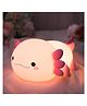 Elecart Axolotl Night Light for Kids  Rechargeable Cute Squishy Silicone Lamp with Touch Control & 20-Min Timer  Adorable Nursery Nightlight, Bedroom Decor & Christmas Gift for Boys & Girls
